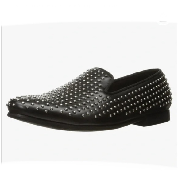 Steve Madden Men’s Studded Smoking Loafer Capitil - Picture 2 of 11